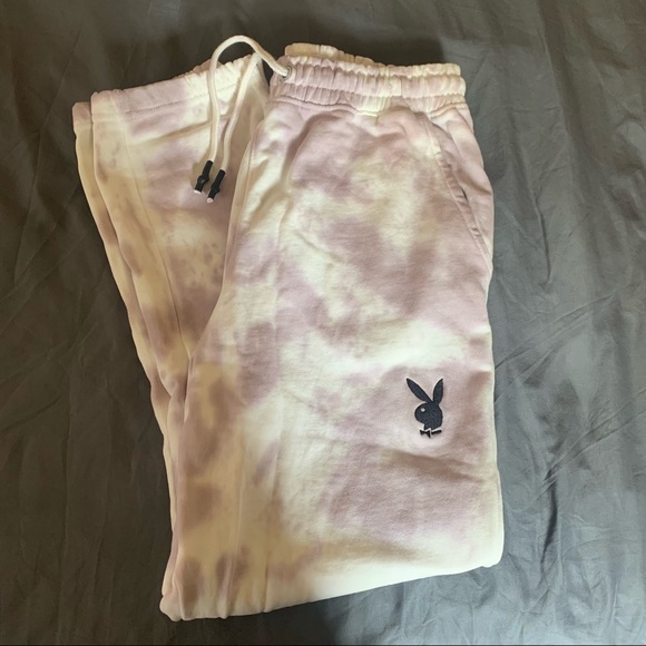 playboy x missguided tie-dye joggers - Picture 4 of 7